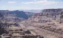 The Grand Canyon from the West Rim, layered cliffs dropping to the Colorado River